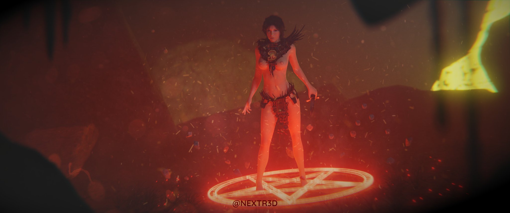 Lara Croft (Halloween) Rule 34 Image