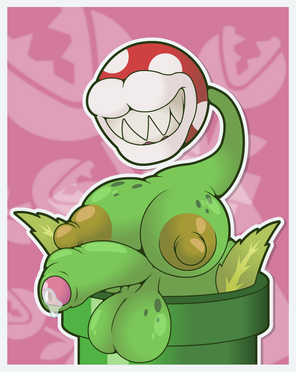 Piranha Plant (Mario (Series)) Rule 34 Image