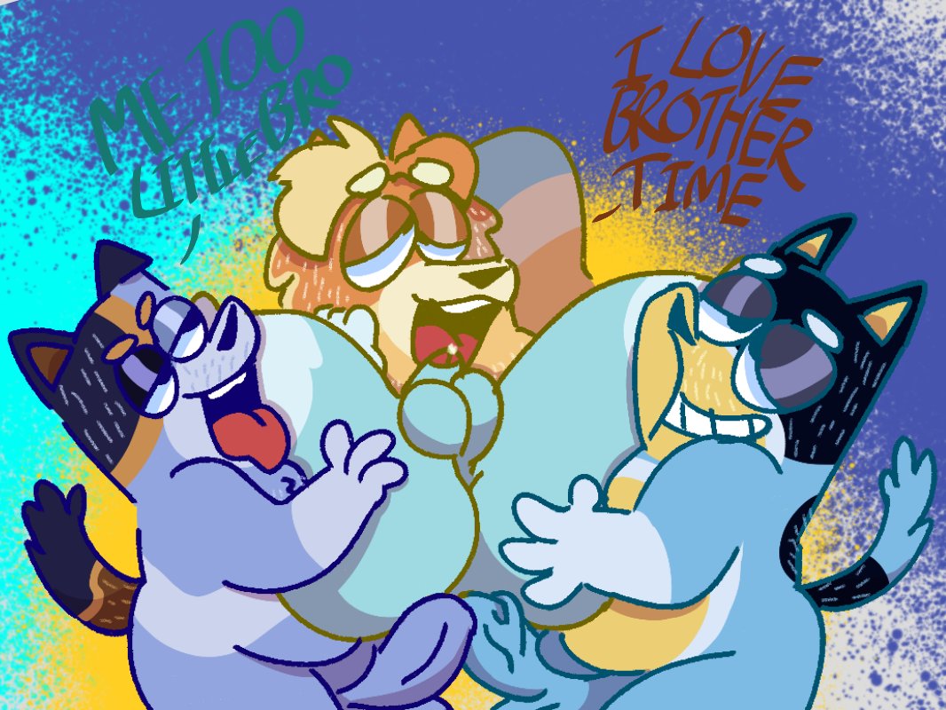 Bandit (Bluey) Rule 34 Image