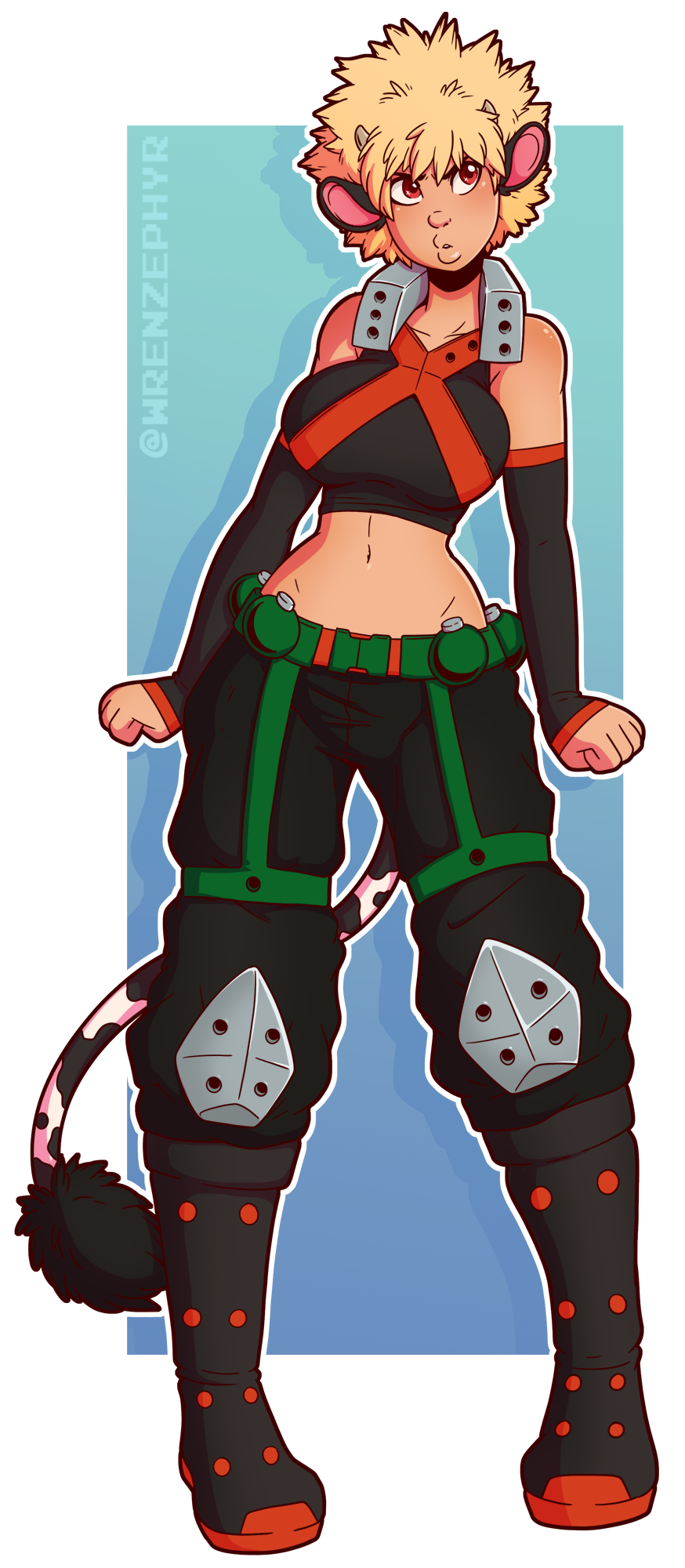 Female Bakugou (My Hero Academia) Rule 34 Image