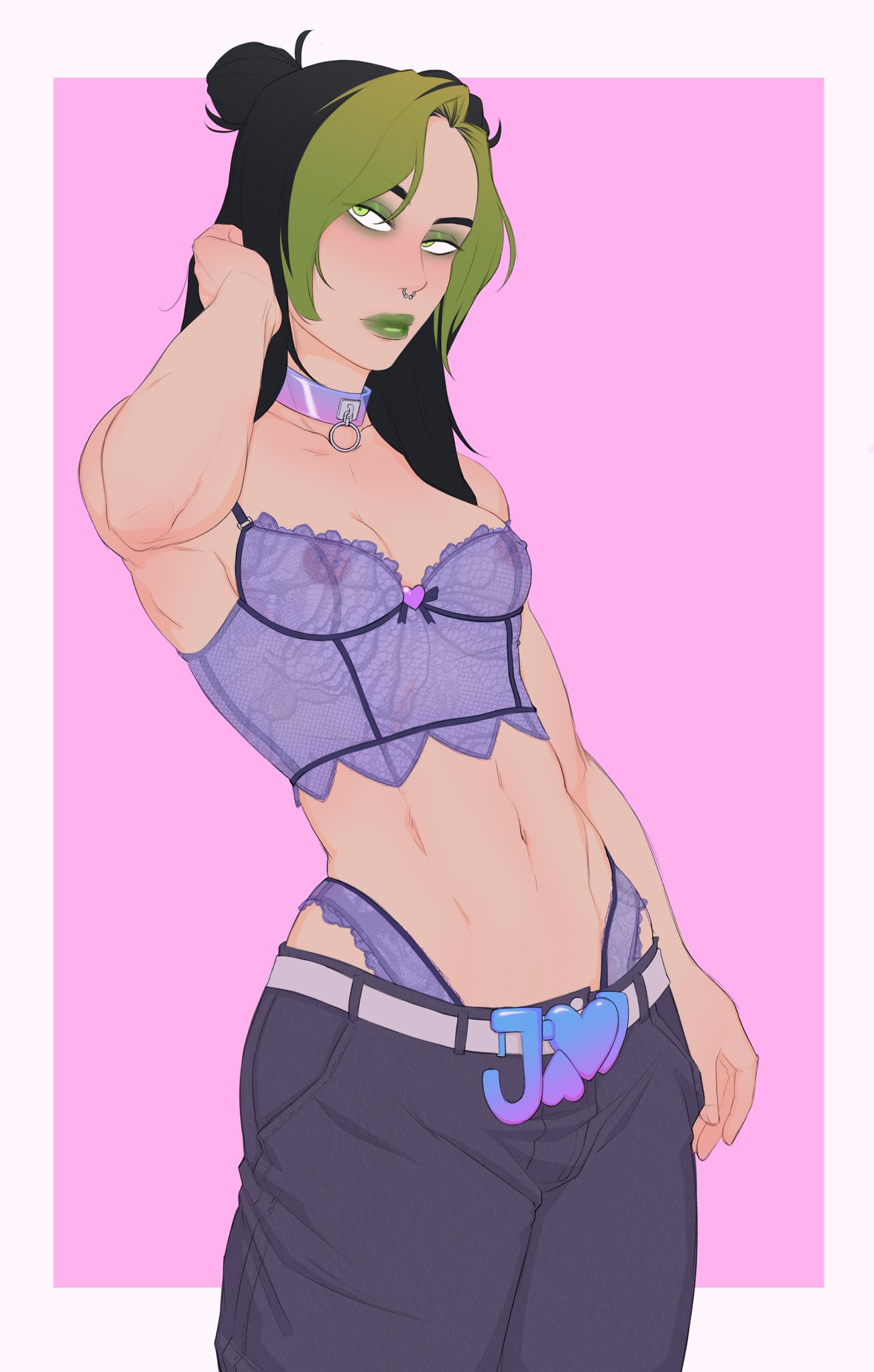 Jolyne Kujo (Jojo'S Bizarre Adventure) Rule 34 Image