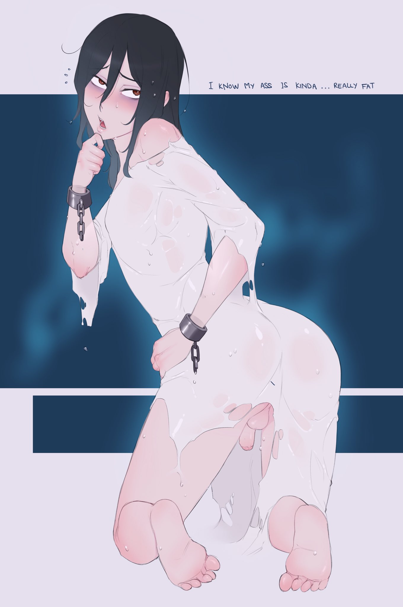 Male Sadako (The Ring) Rule 34 Image