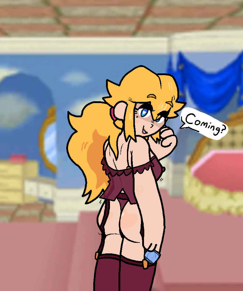 Princess Peach (Mario (Series)) Rule 34 Image