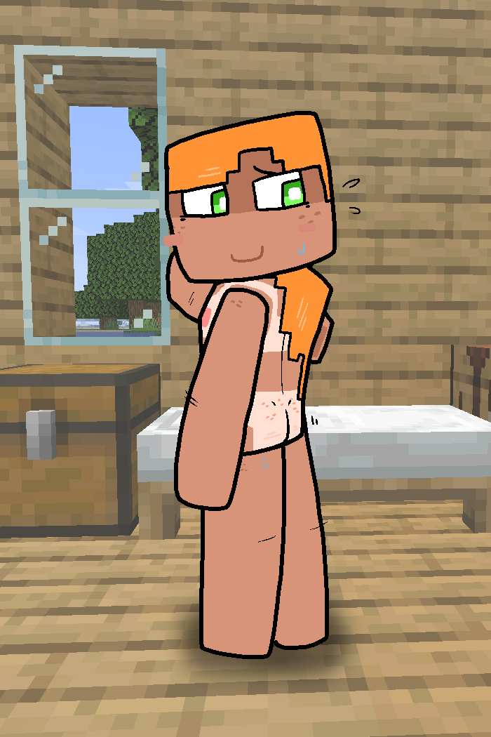 Alex (Minecraft) Rule 34 Image