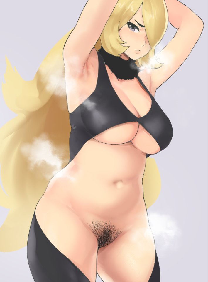Cynthia (Pokemon) Rule 34 Image
