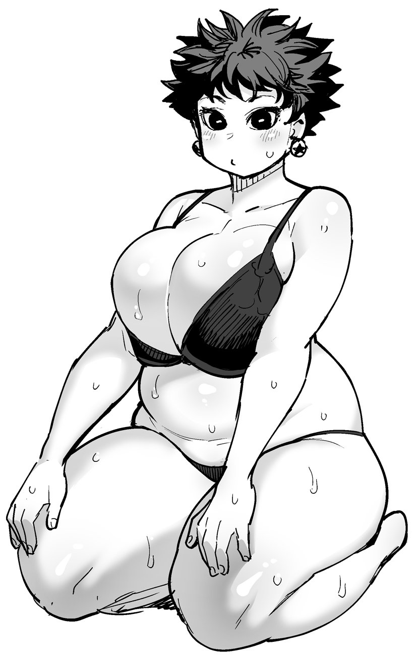 Satero (Elf-San Wa Yaserarenai) Rule 34 Image