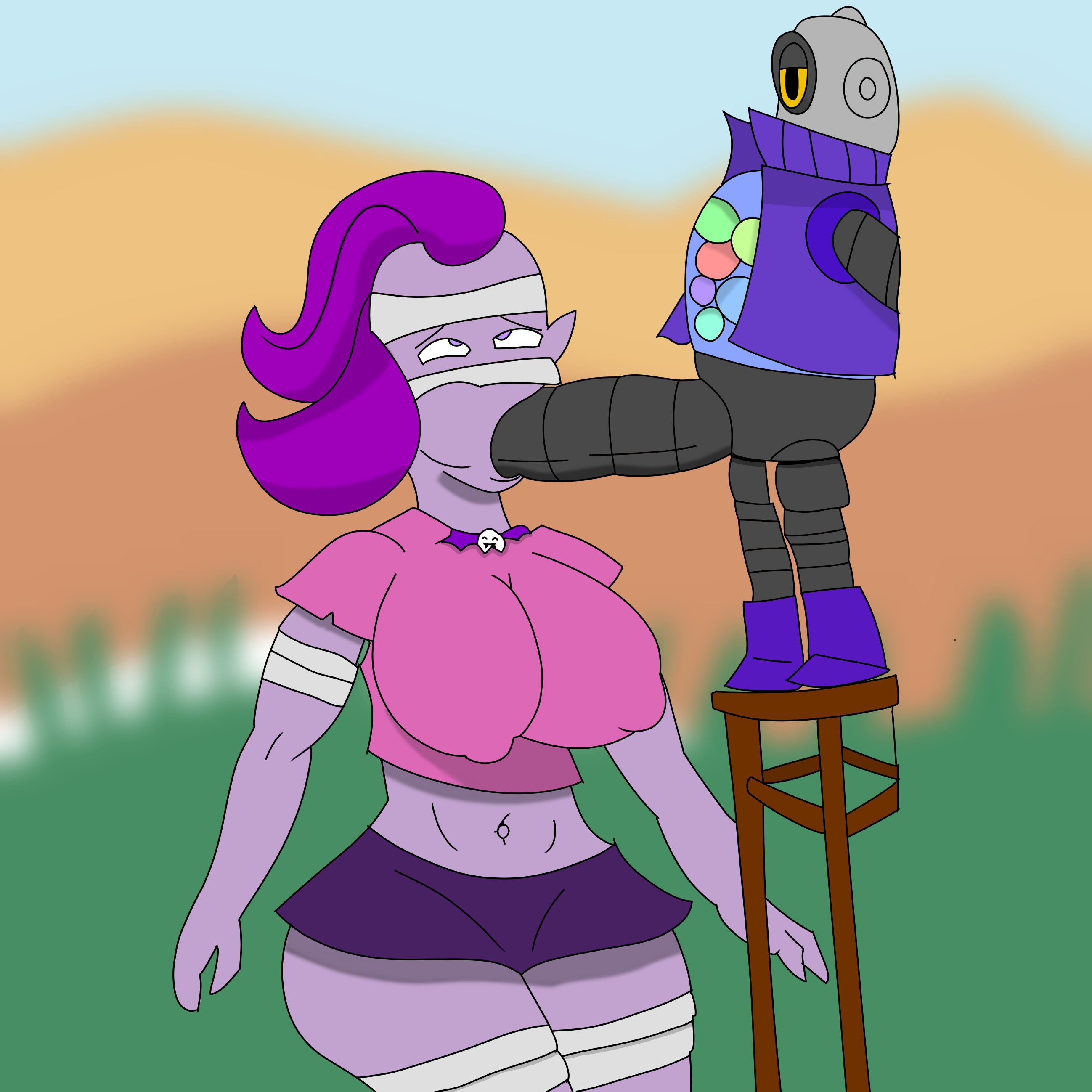 Emz (Brawl Stars) Rule 34 Image