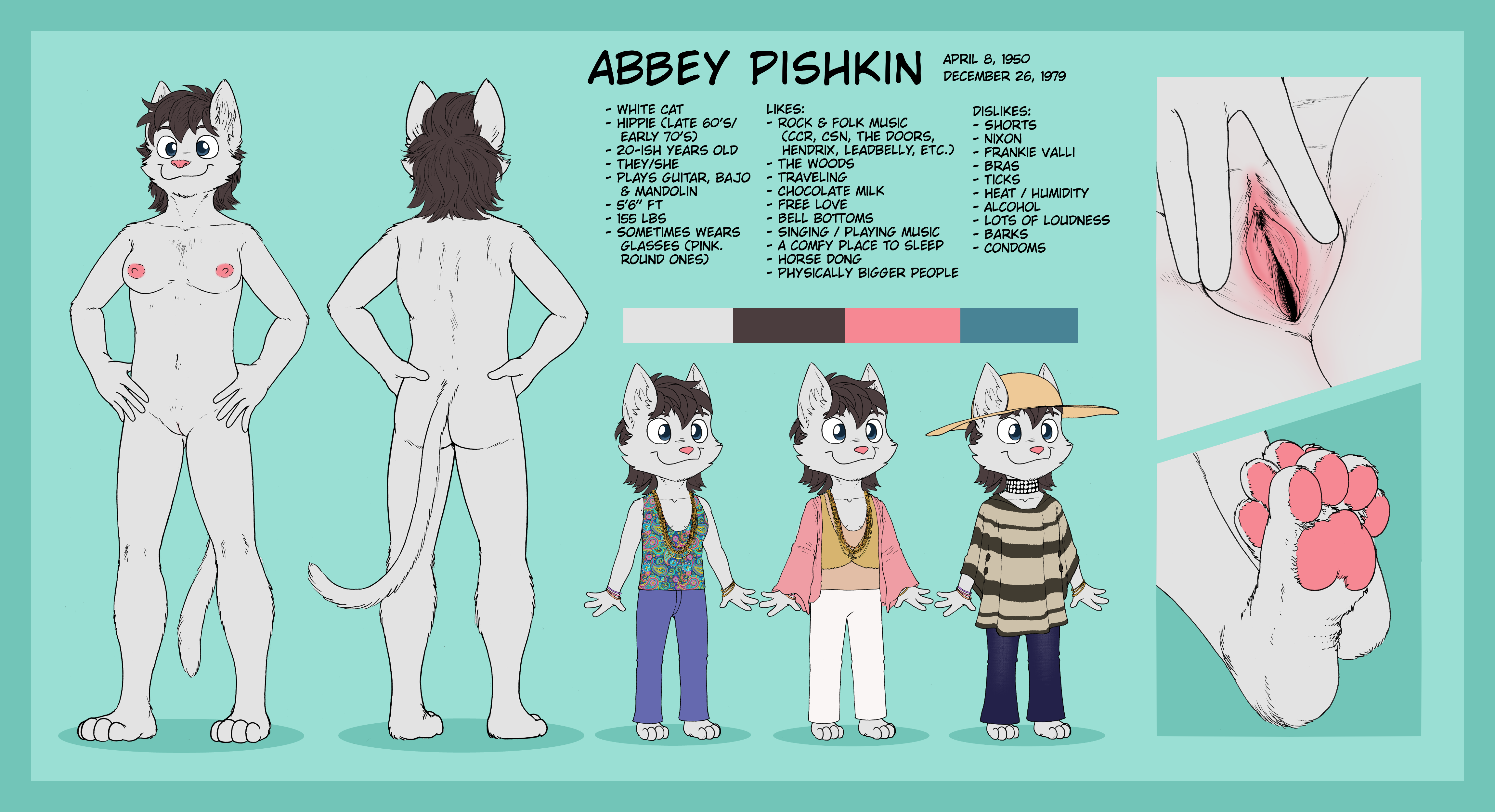 Abbey Pishkin (Schizoid Cat) Rule 34 Image