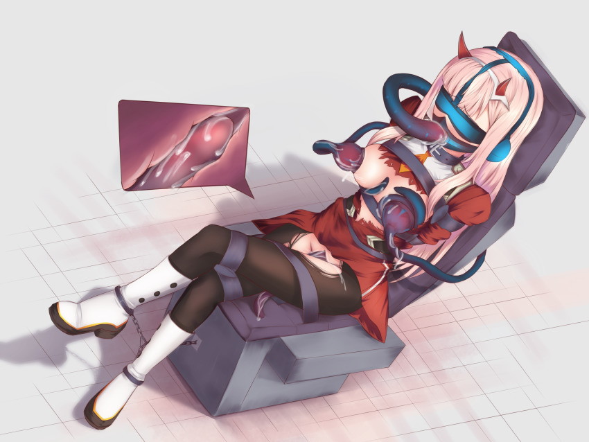 Zero Two (Darling In The Franxx) Rule 34 Image