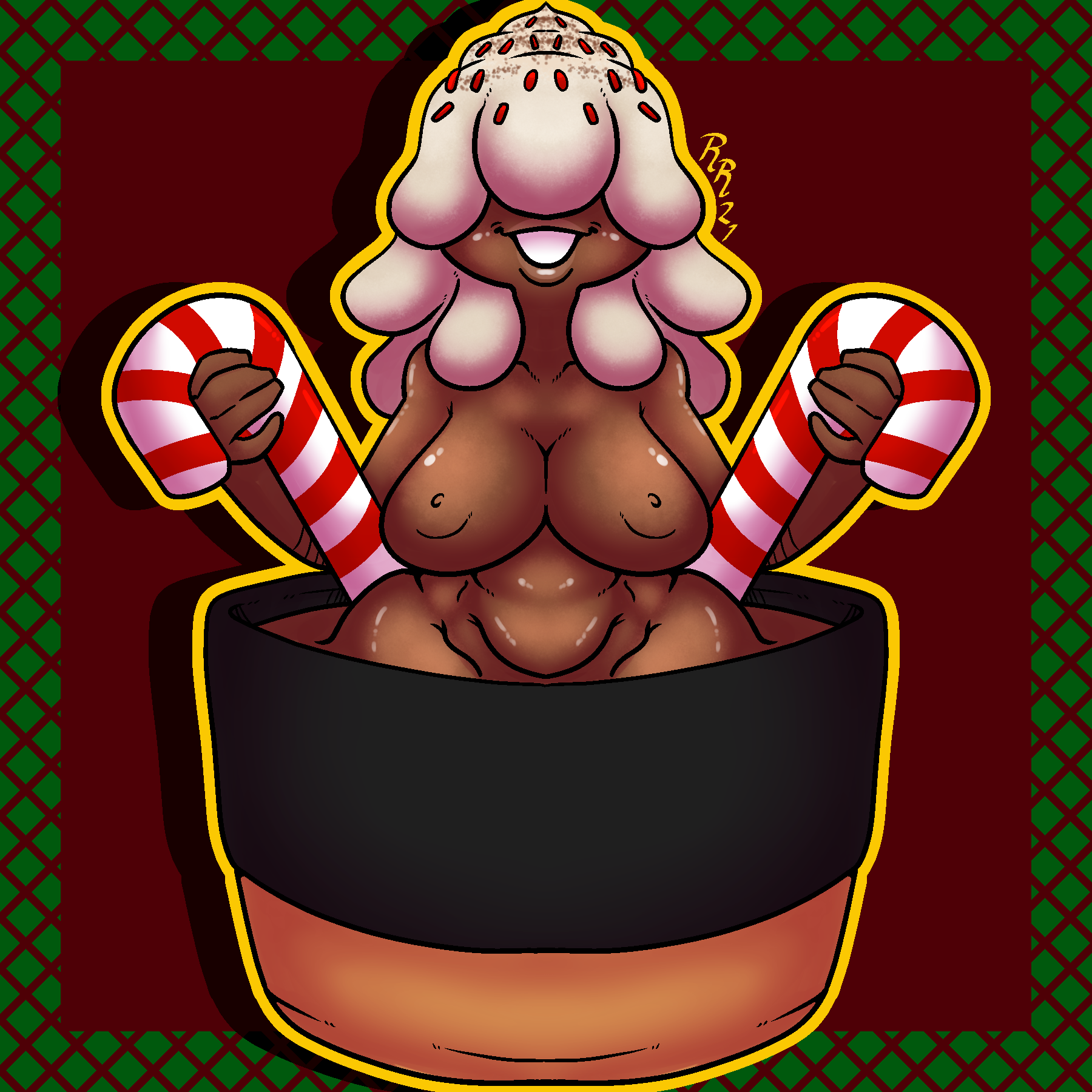 Original Character (Christmas) Rule 34 Image