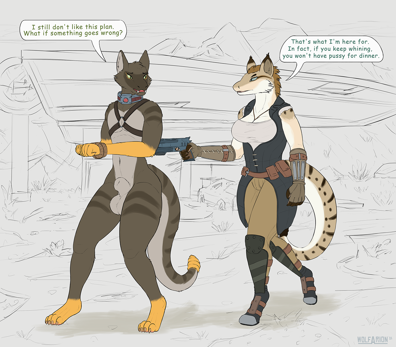 Night Stalker (Fallout) Rule 34 Image