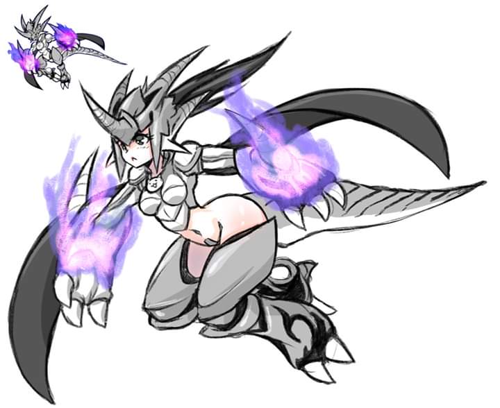 Awakened Bahamut (The Battle Cats) Rule 34 Image