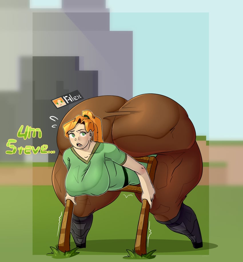 Alex (Minecraft) Rule 34 Image