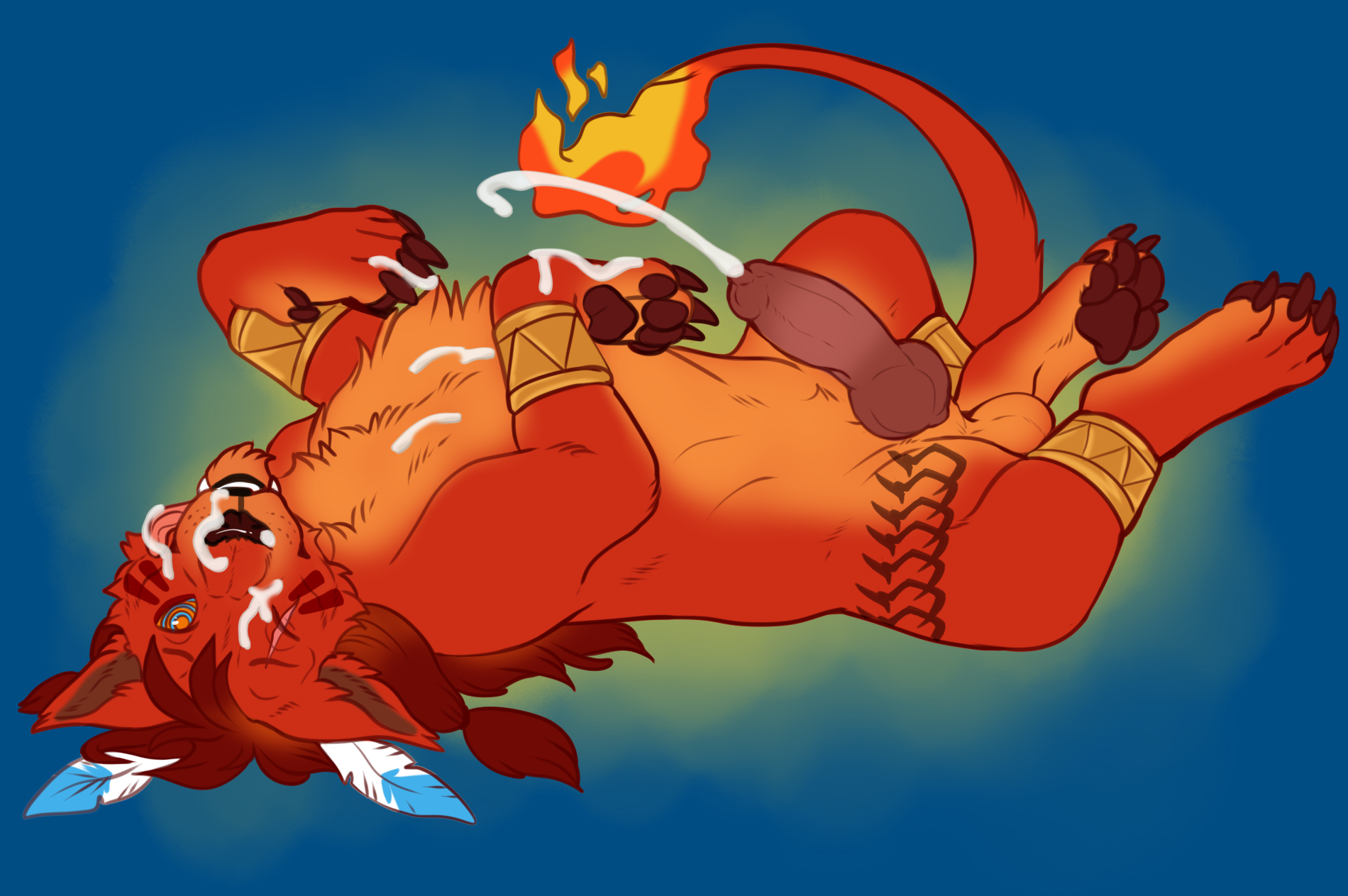 Red Xiii (Final Fantasy) Rule 34 Image