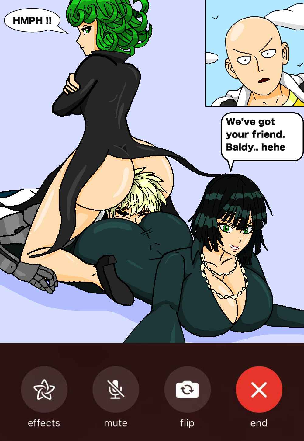Esper Sisters (One-Punch Man) Rule 34 Image