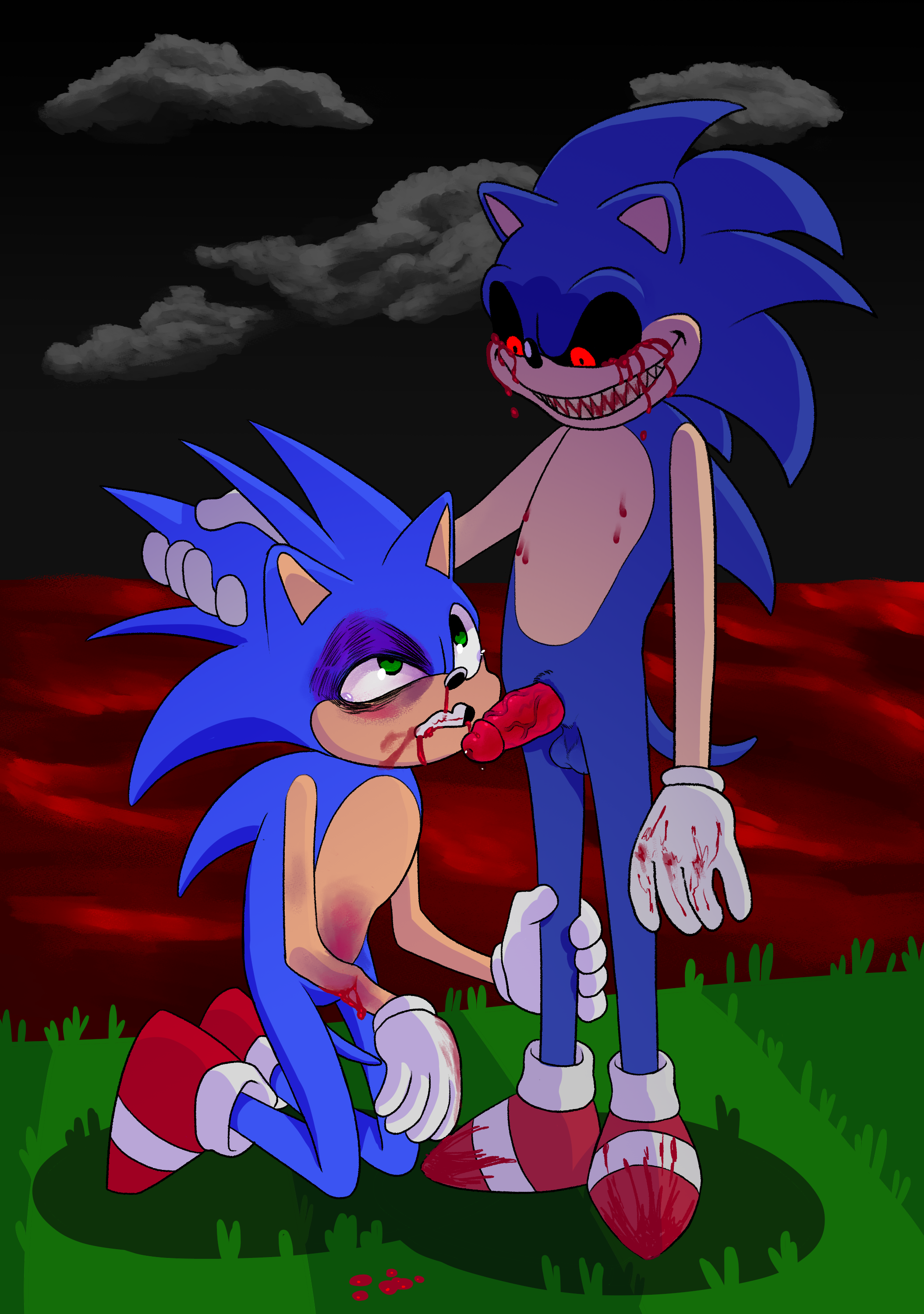 Sonic.Exe (Creepypasta) Rule 34 Image