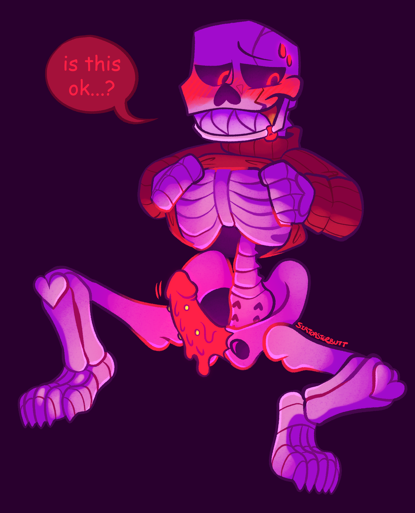 Sans (Underfell) Rule 34 Image