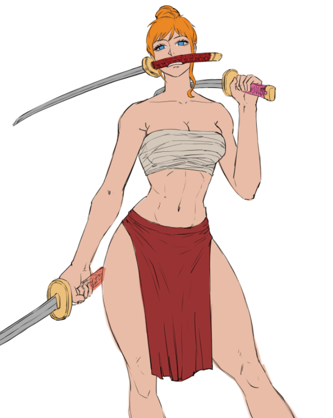Nami (One Piece) Rule 34 Image