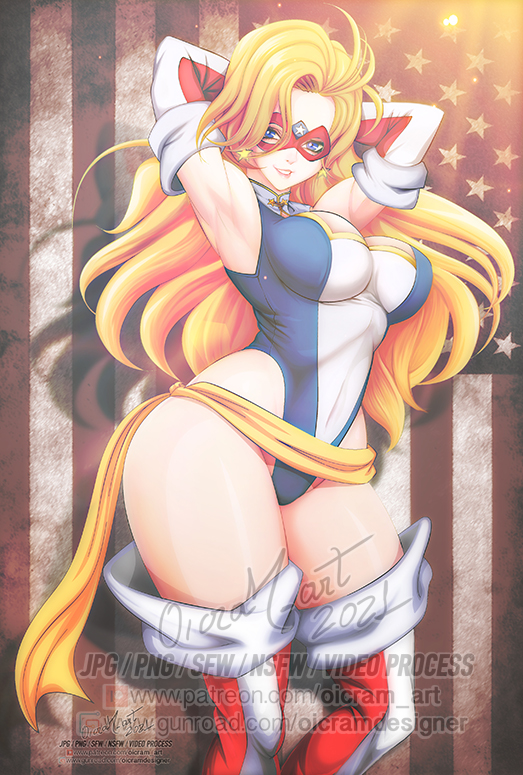 Charlotte Vanders (Kamen America) Rule 34 Image
