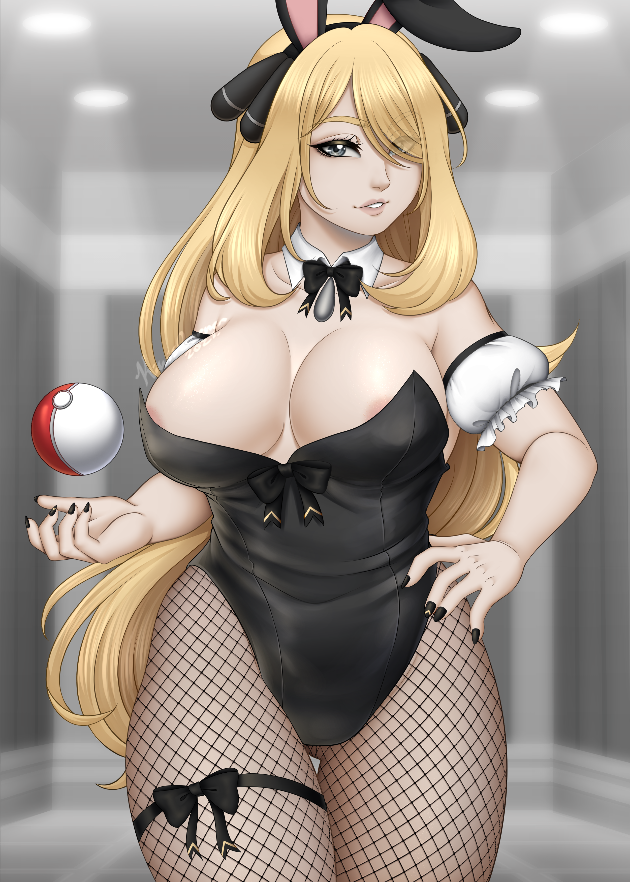 Cynthia (Pokemon) Rule 34 Image
