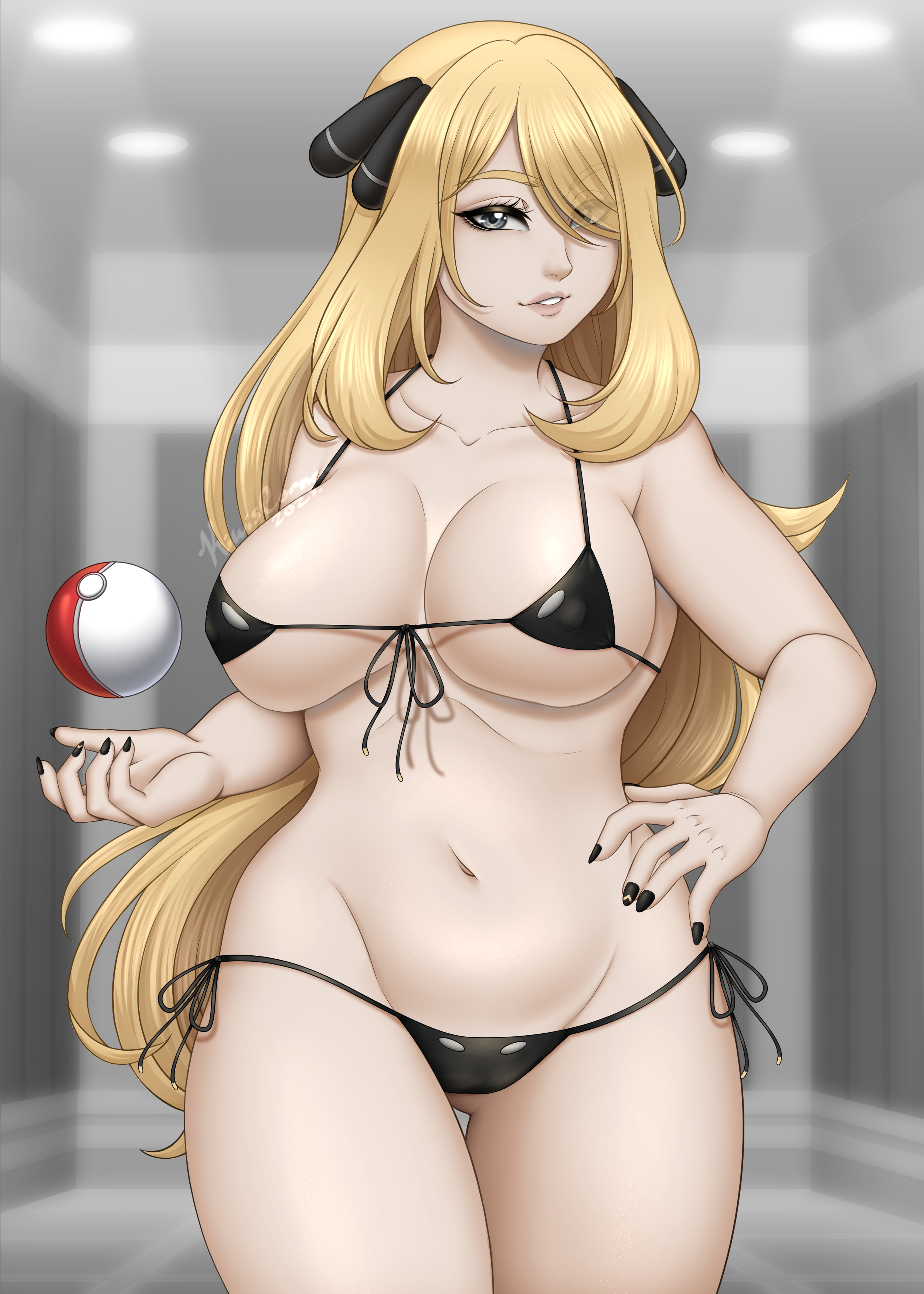Cynthia (Pokemon) Rule 34 Image