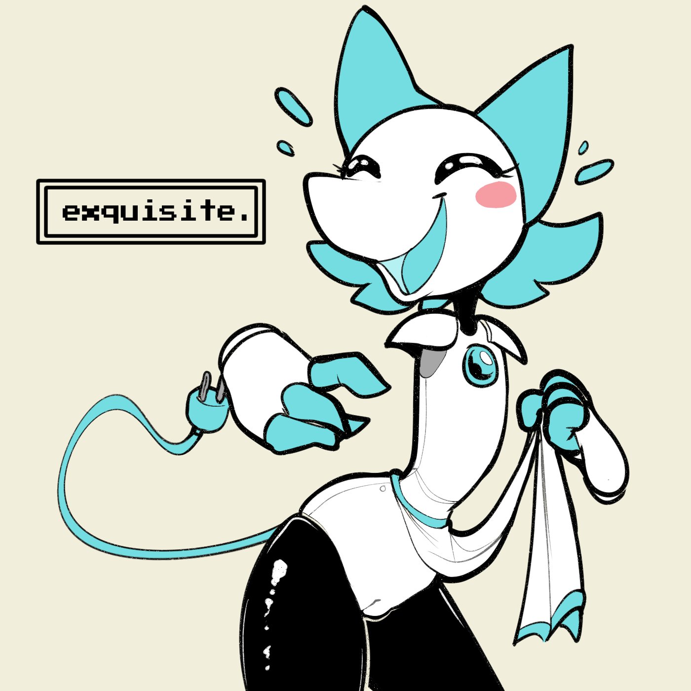 Tasque Manager (Deltarune) Rule 34 Image