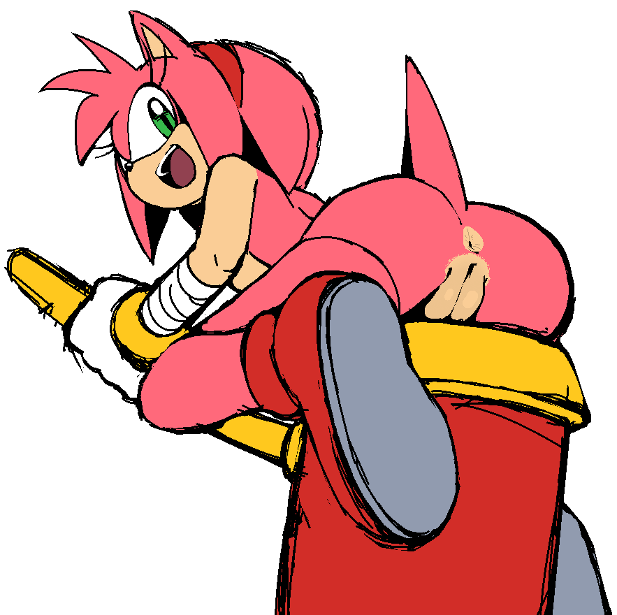 Amy Rose (Sega) Rule 34 Image