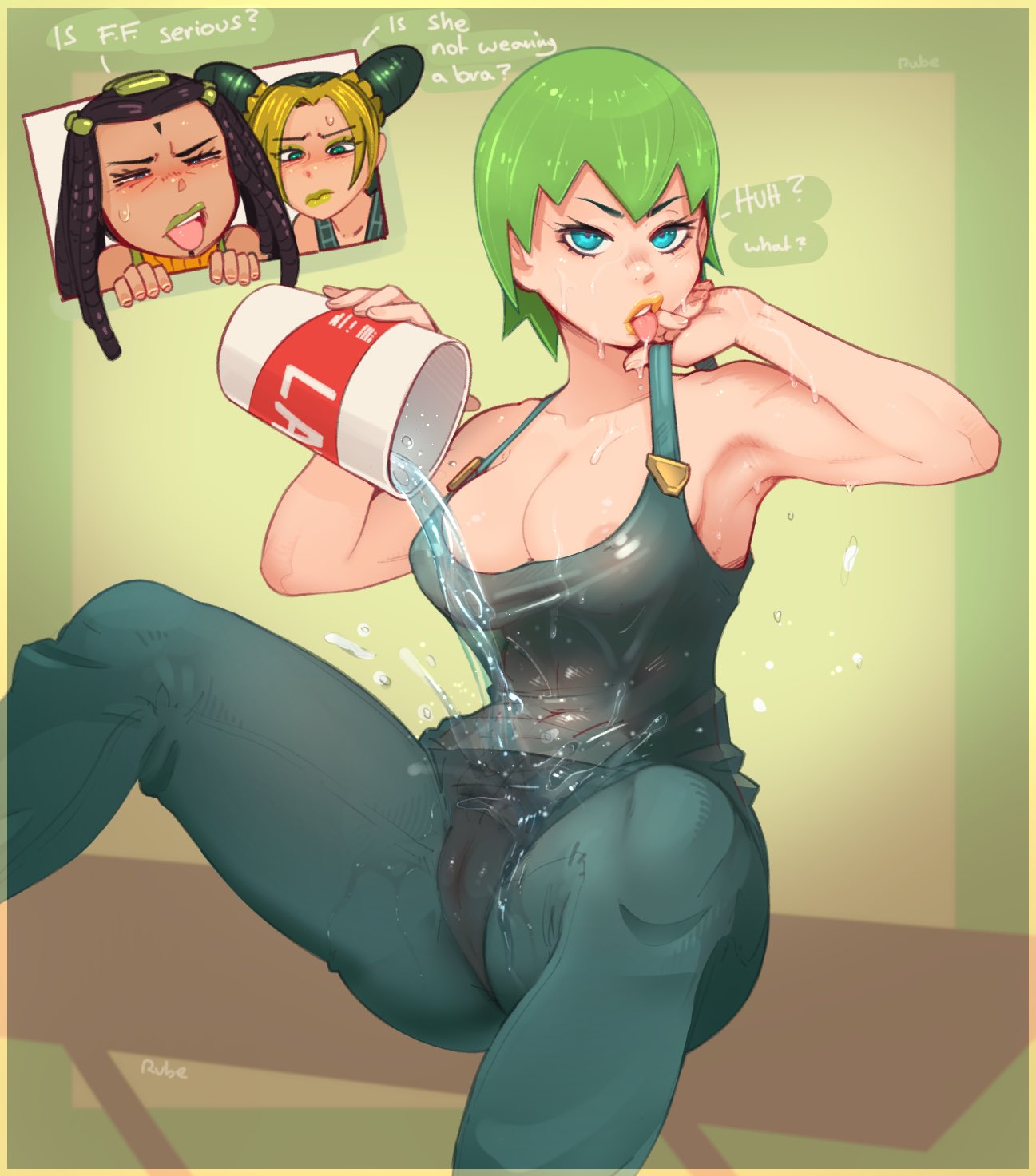 Ermes Costello (Jojo'S Bizarre Adventure) Rule 34 Image