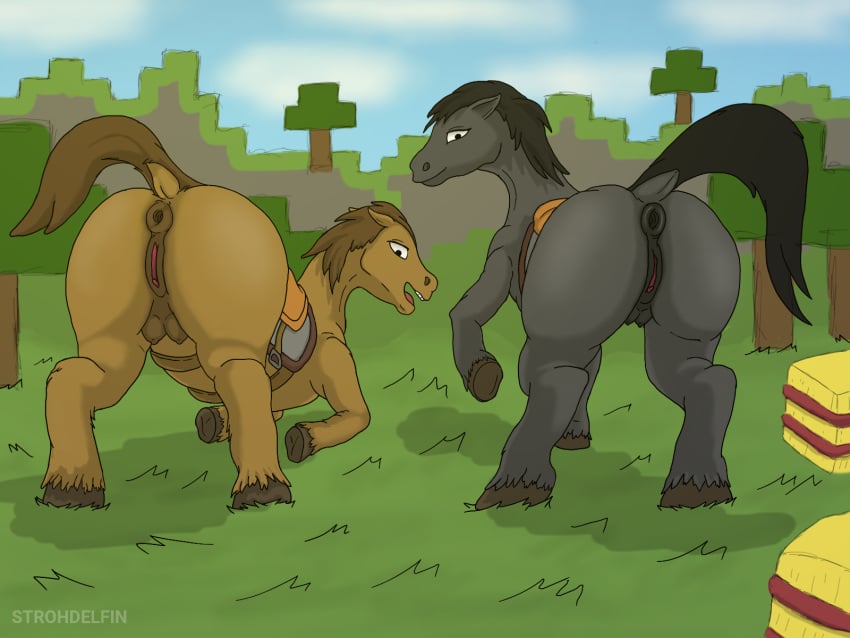Horse (Minecraft) Rule 34 Image