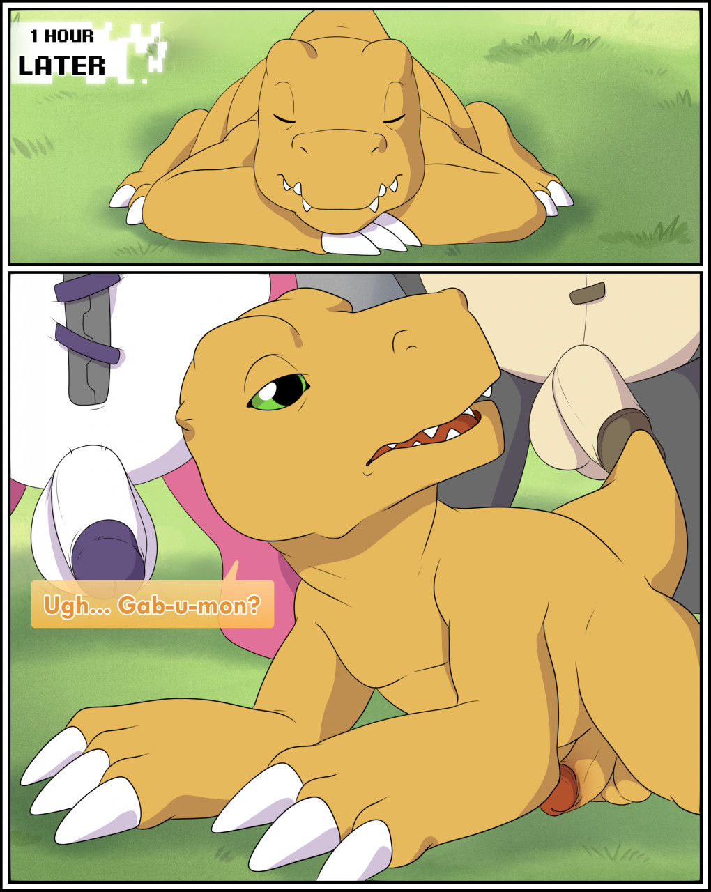 Agumon (Bandai Namco) Rule 34 Image