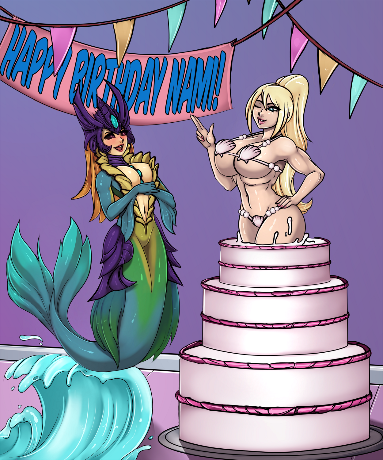 Nami (League Of Legends) Rule 34 Image
