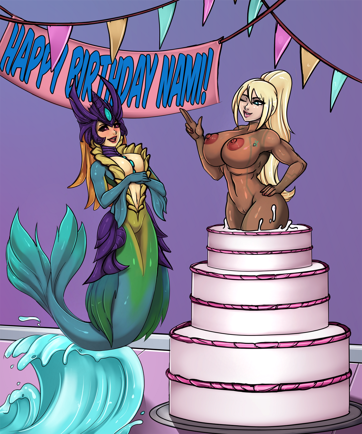 Nami (League Of Legends) Rule 34 Image