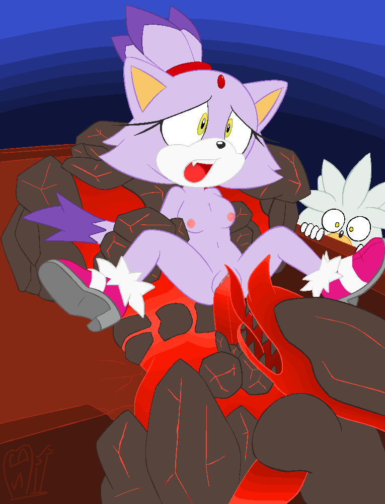 Blaze The Cat (Sega) Rule 34 Image