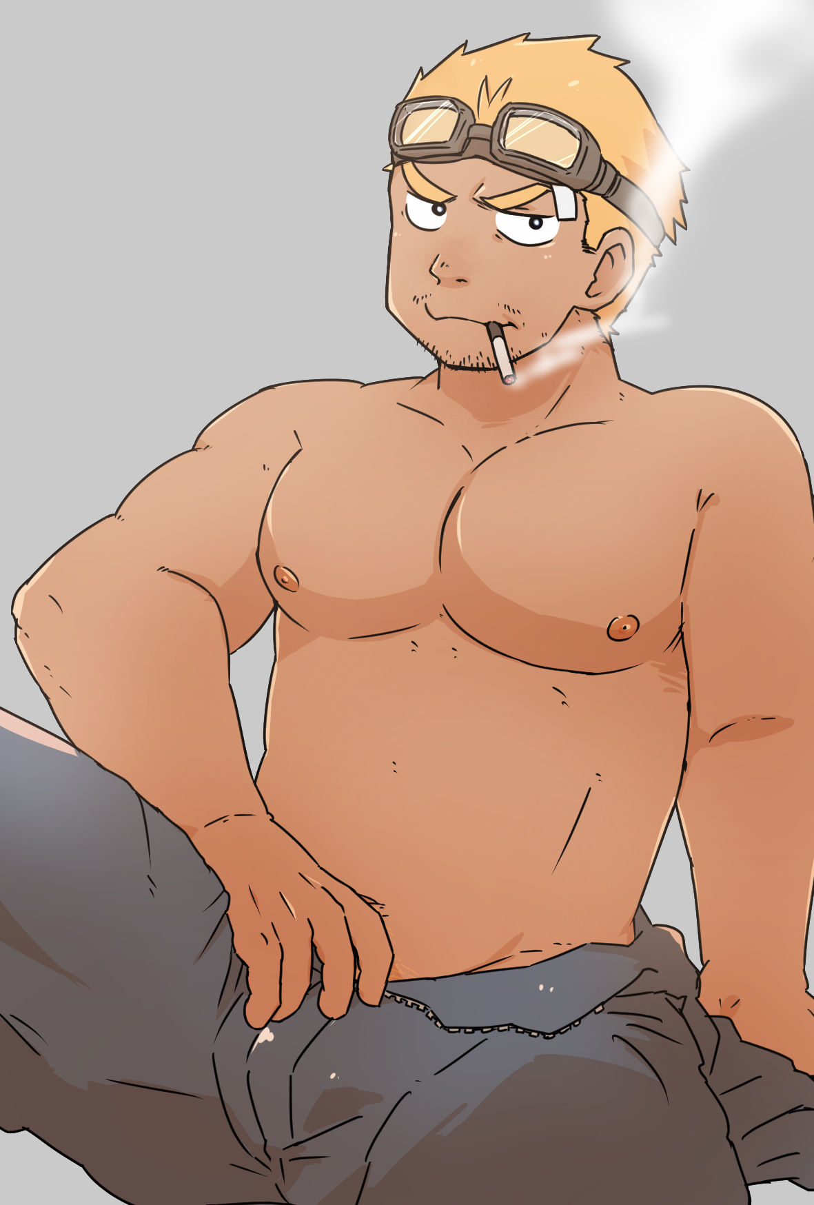 Cid Highwind (Final Fantasy) Rule 34 Image