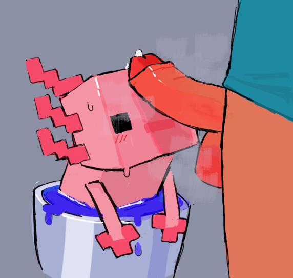 Axolotl (Minecraft) Rule 34 Image
