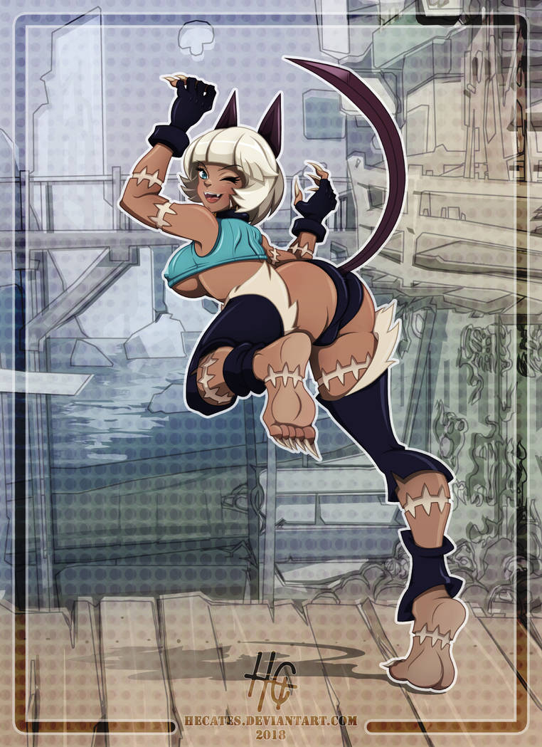 Nadia Fortune (Skullgirls) Rule 34 Image