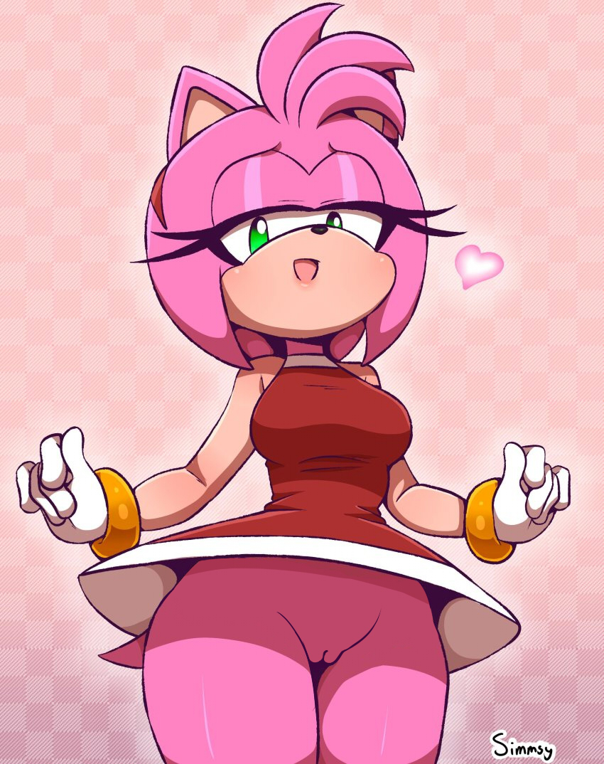 Amy Rose (Sega) Rule 34 Image
