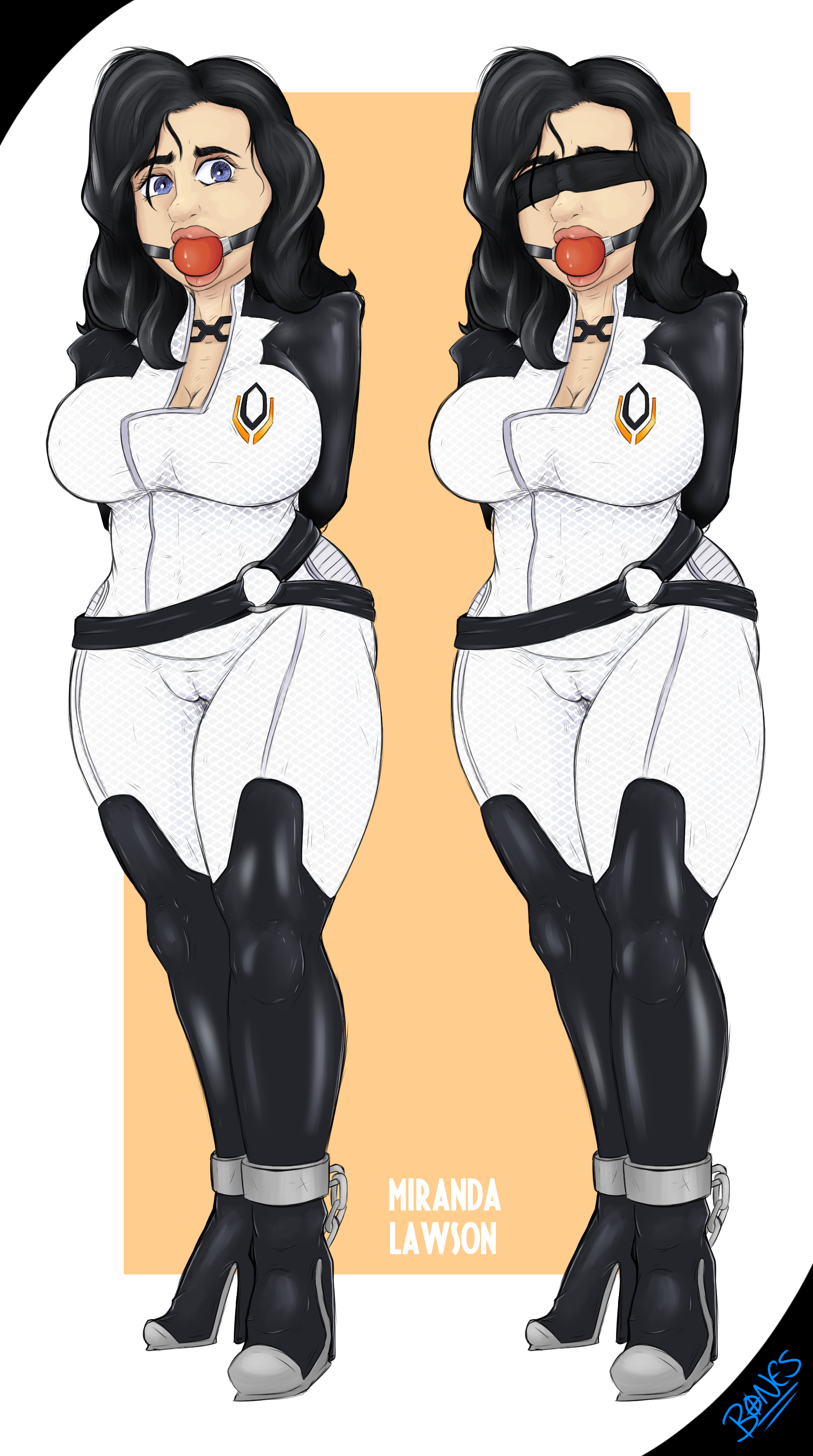 Miranda Lawson (Mass Effect) Rule 34 Image