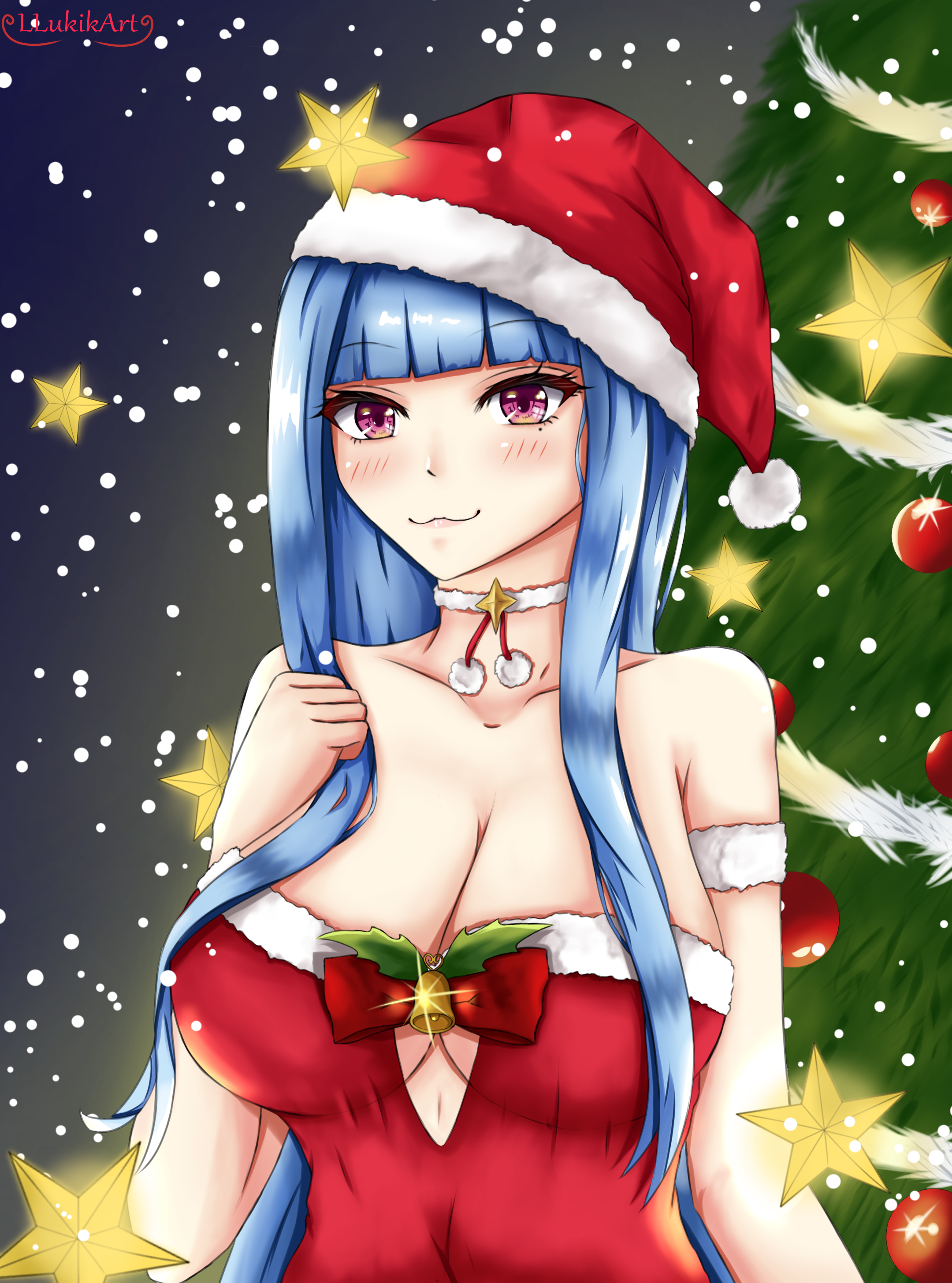 Original Character (Christmas) Rule 34 Image