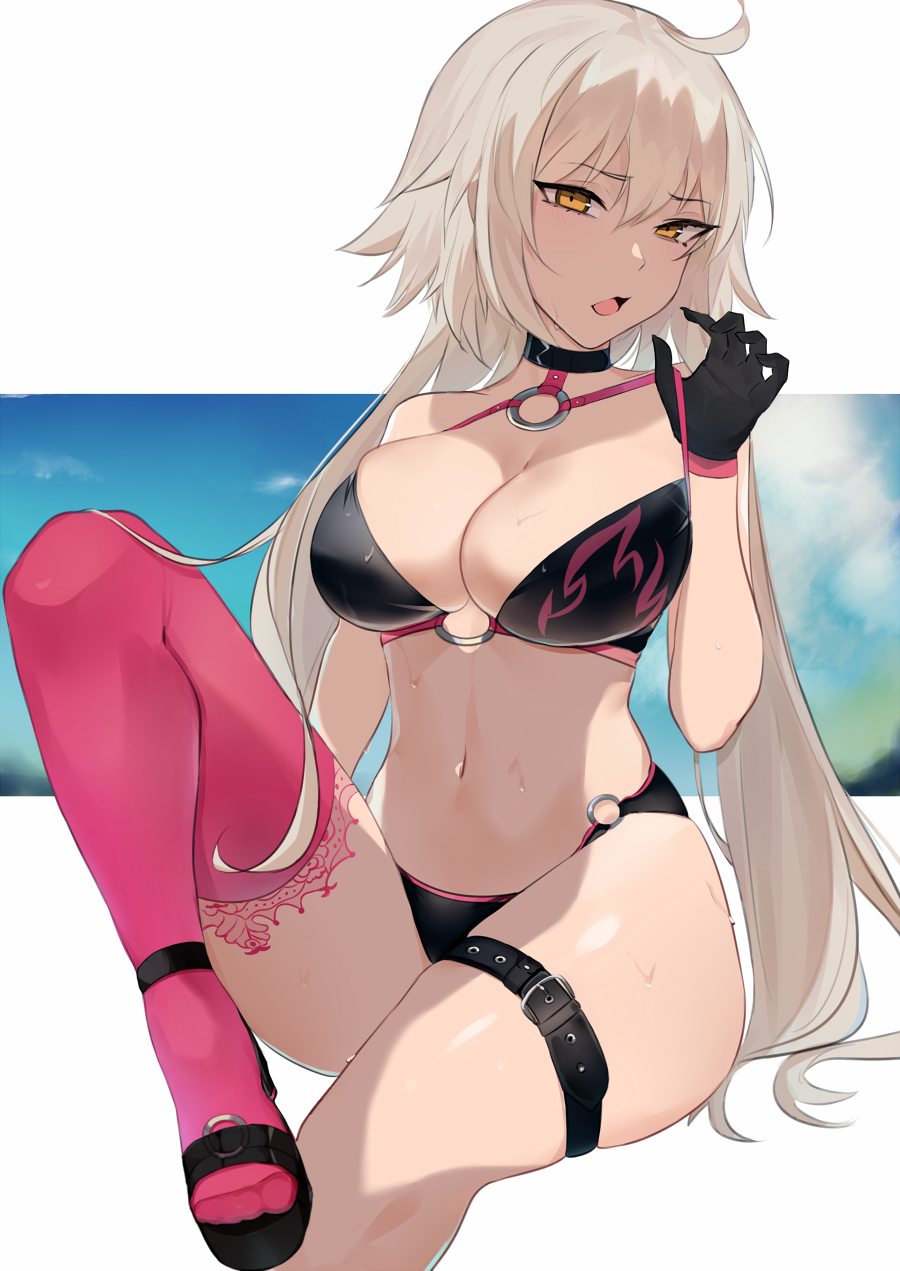Jeanne D'Arc Alter (Swimsuit Berserker) (Fate) Rule 34 Image
