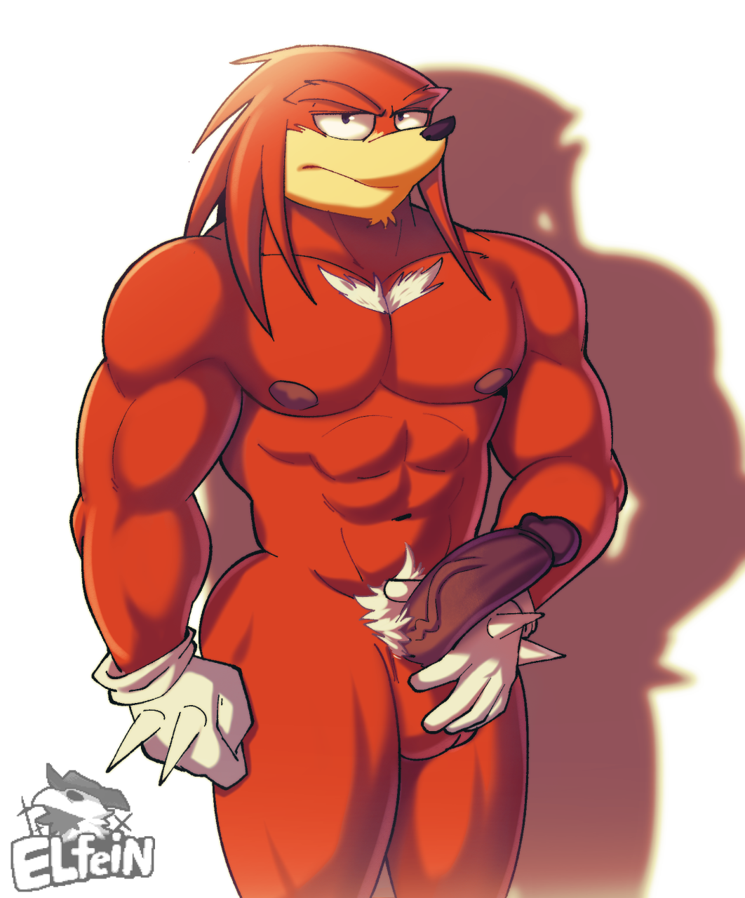 Knuckles The Echidna (Sega) Rule 34 Image