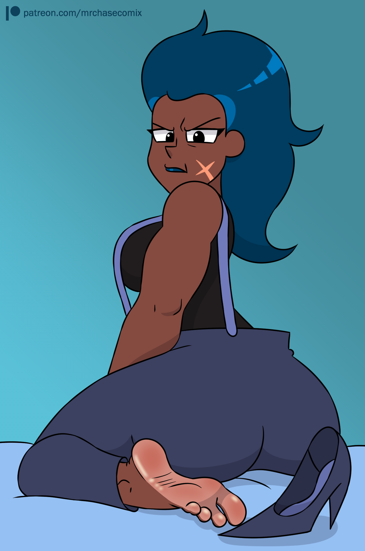 Blue (Mr. Chase Comix) Rule 34 Image