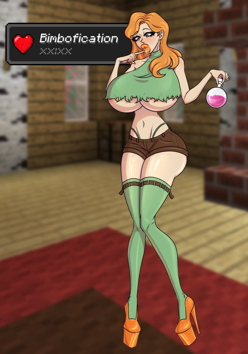 Alex (Minecraft) Rule 34 Image