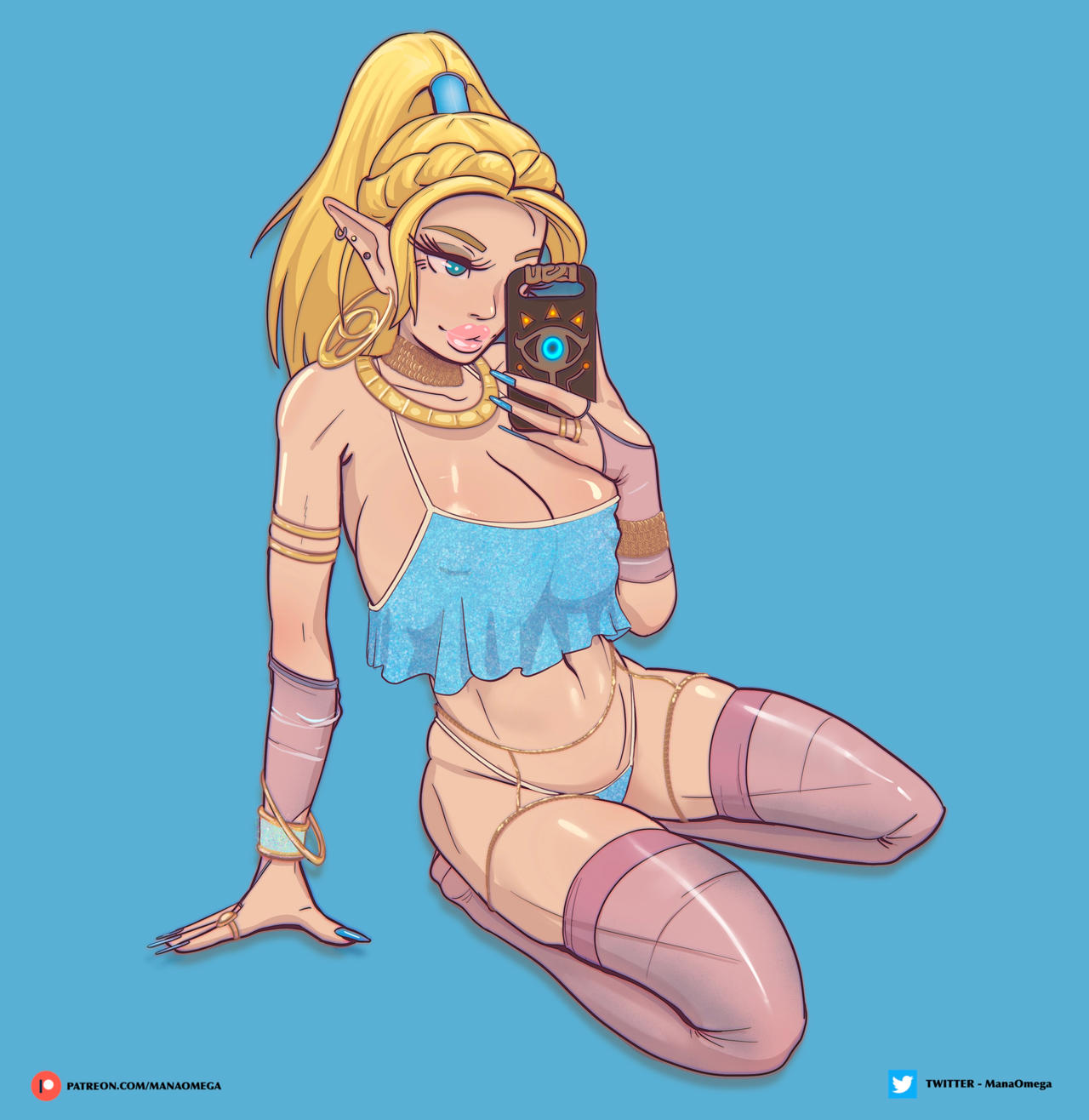 Princess Zelda (Breath Of The Wild) Rule 34 Image