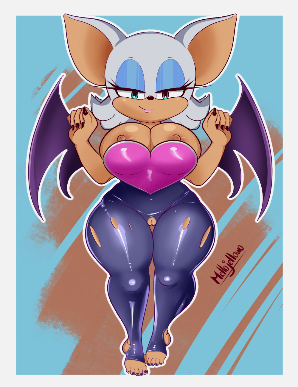Rouge The Bat (Sonic (Series)) Rule 34 Image