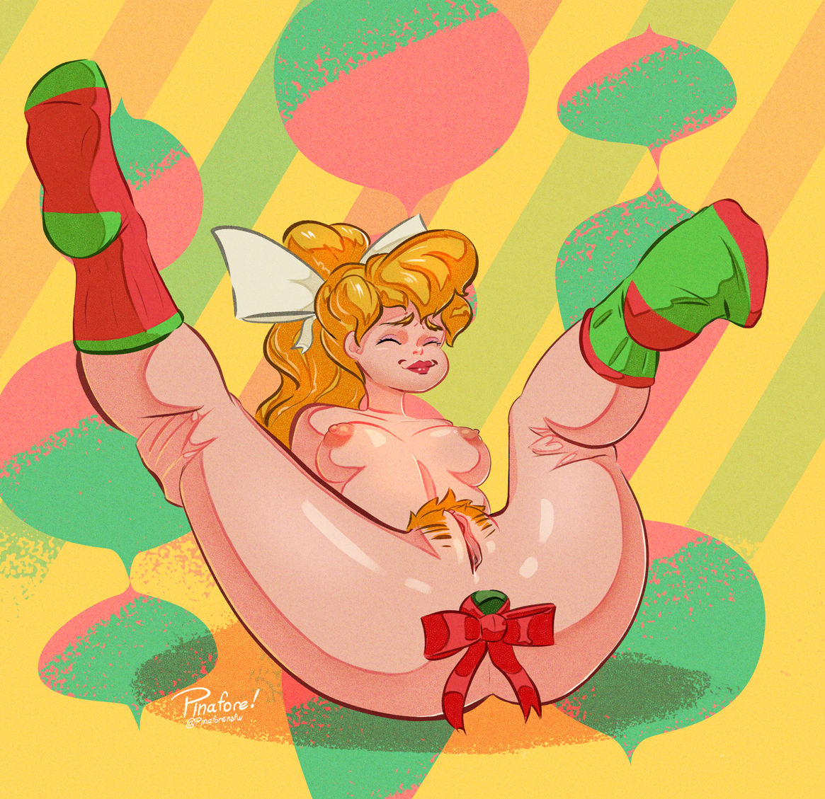 Original Character (Christmas) Rule 34 Image