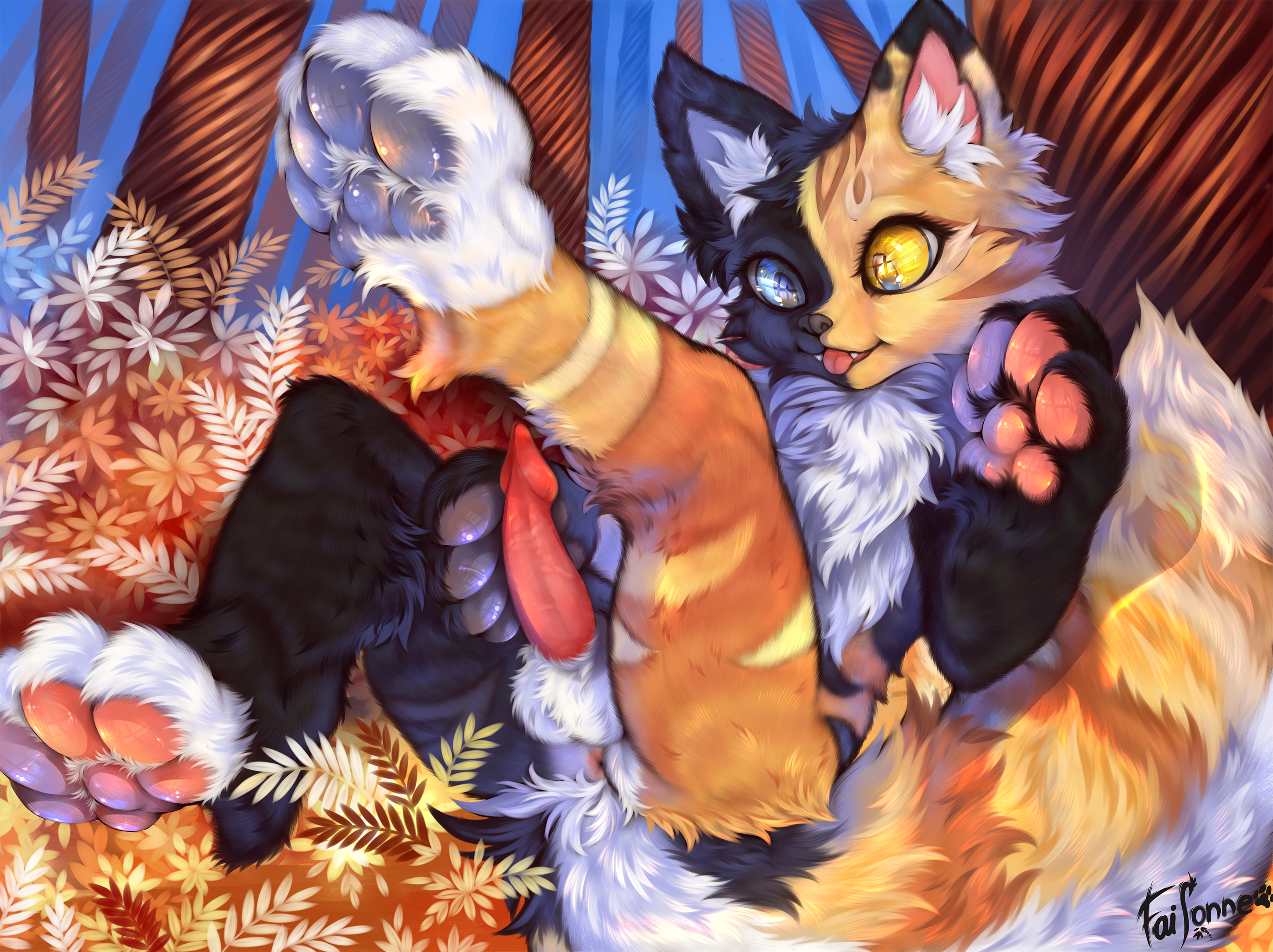 Cat Tail Rule 34 Image