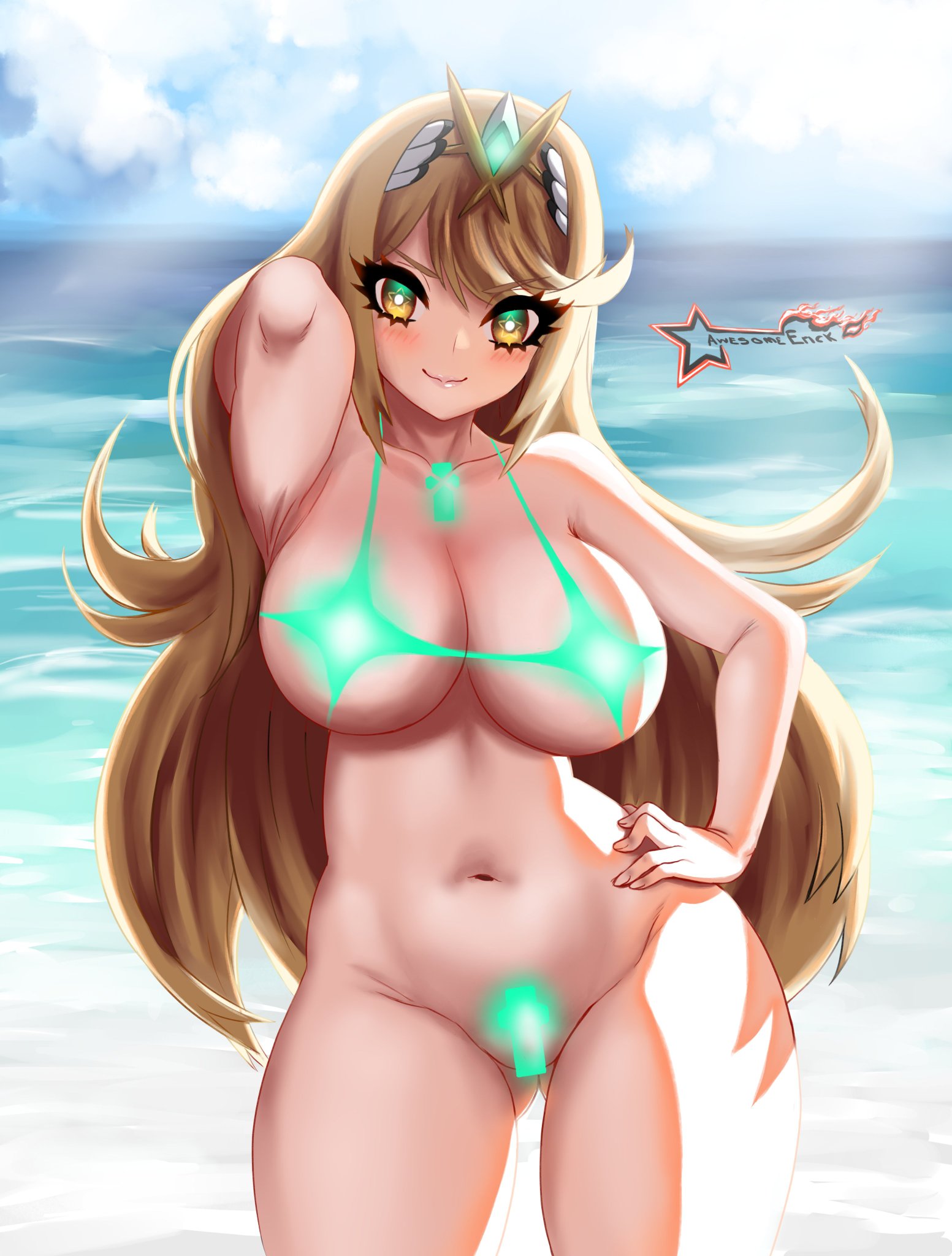 Mythra (Xenoblade (Series)) Rule 34 Image