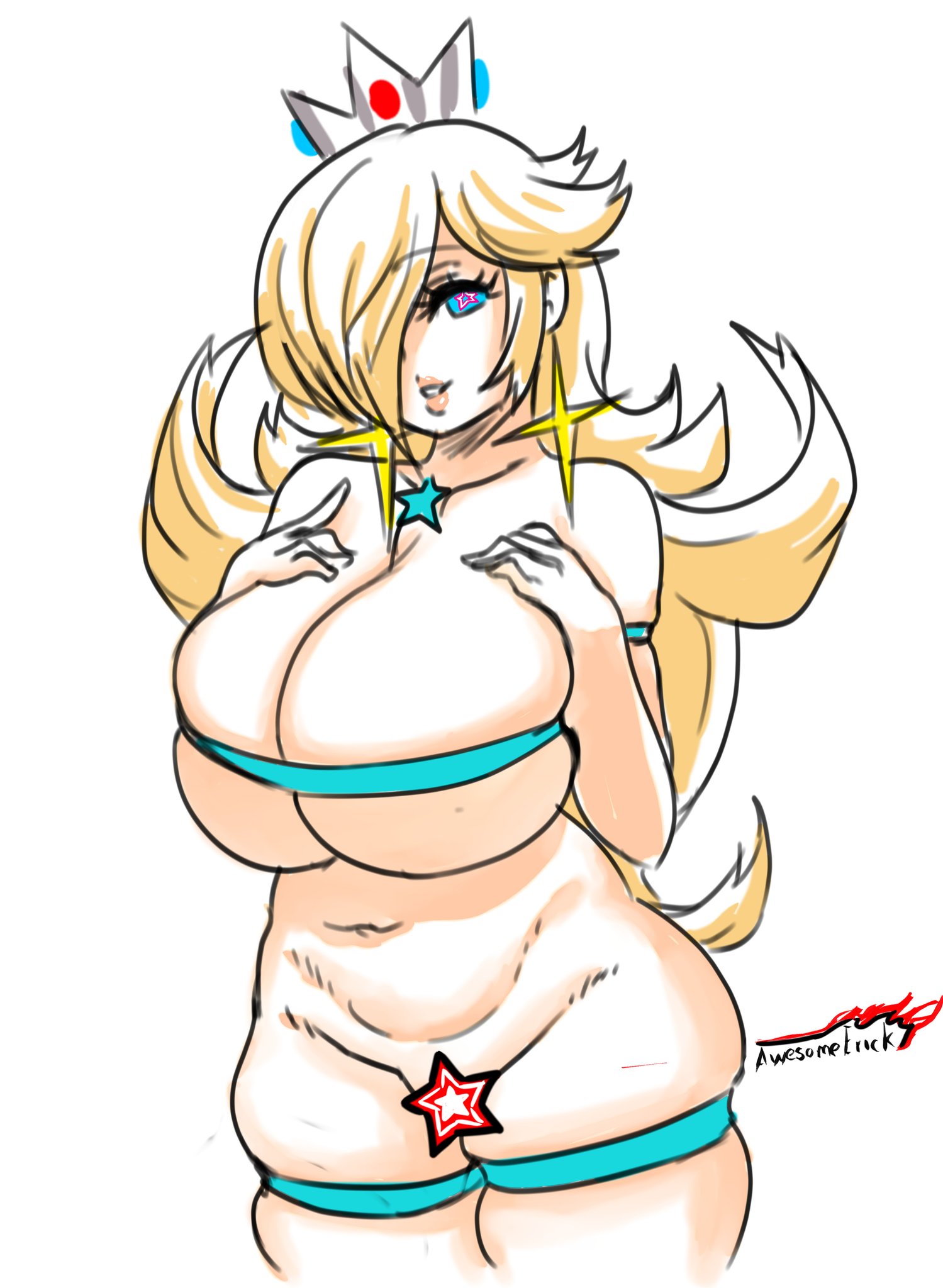 Princess Rosalina (Mario (Series)) Rule 34 Image