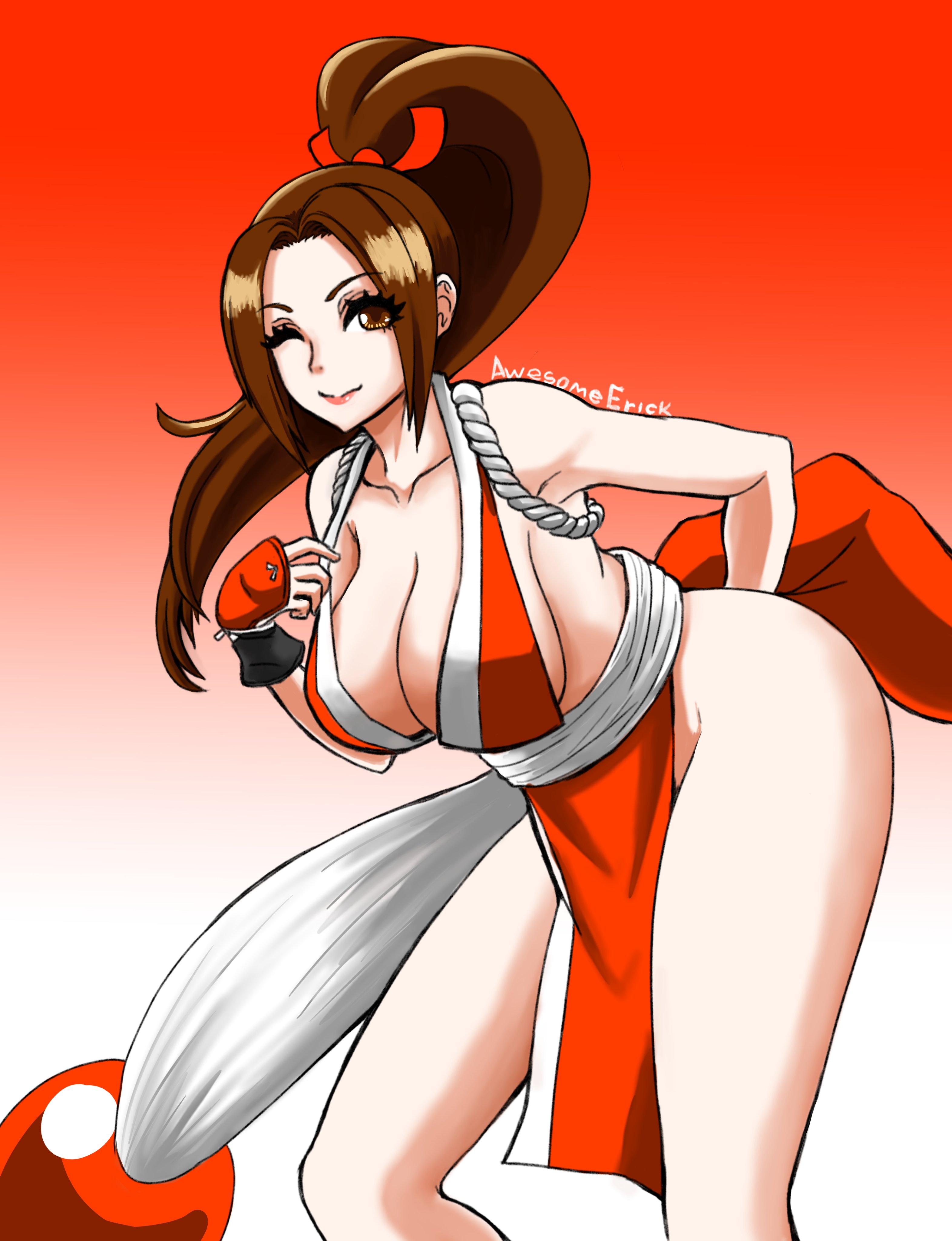 Mai Shiranui (Fatal Fury) Rule 34 Image